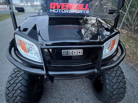 Used 2025 EZGO TXT Gas Golf Cart - Lifted Black