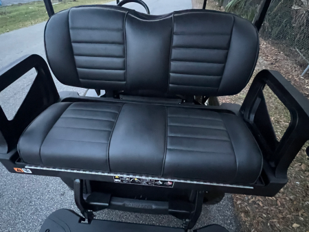 Used 2025 EZGO TXT Gas Golf Cart - Lifted Black