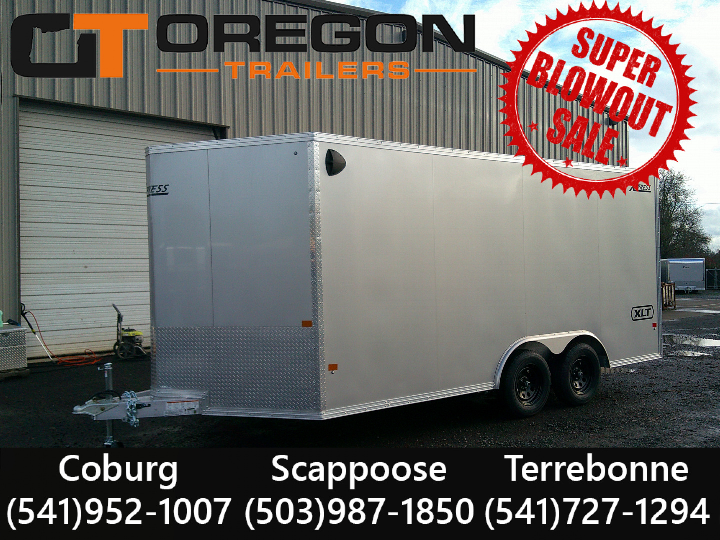 New 2026 ALCOM Aluminum 7K Cargo / Enclosed Trailer