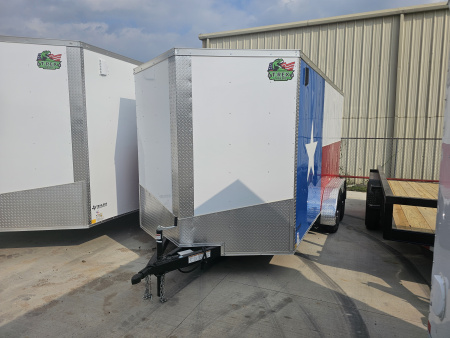 New 2026 T-Rex Trailers 7'X14' Cargo / Enclosed Trailer