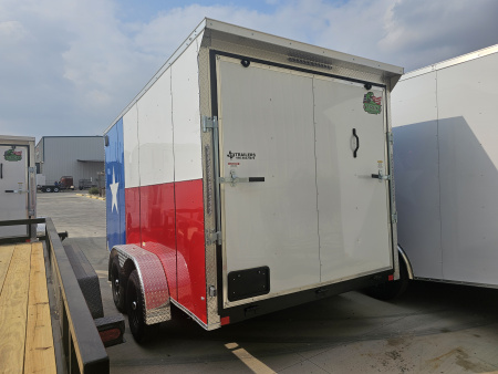 New 2026 T-Rex Trailers 7'X14' Cargo / Enclosed Trailer