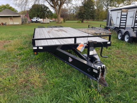 Used 2023 Quality Steel and Aluminum 16+5 14K Deckover Trailer