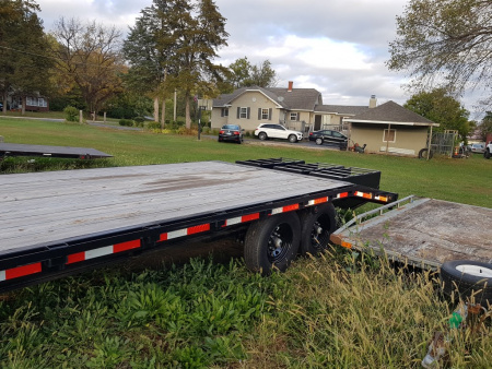 Used 2023 Quality Steel and Aluminum 16+5 14K Deckover Trailer