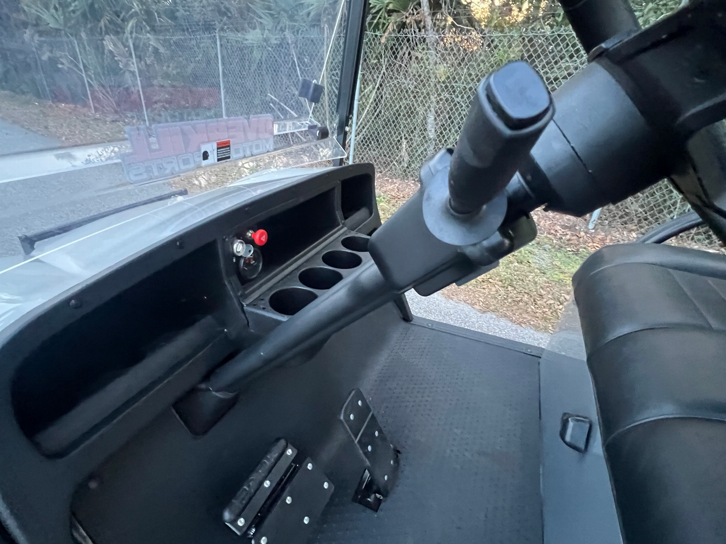 Used 2025 EZGO TXT Gas Golf Cart - Lifted Silver
