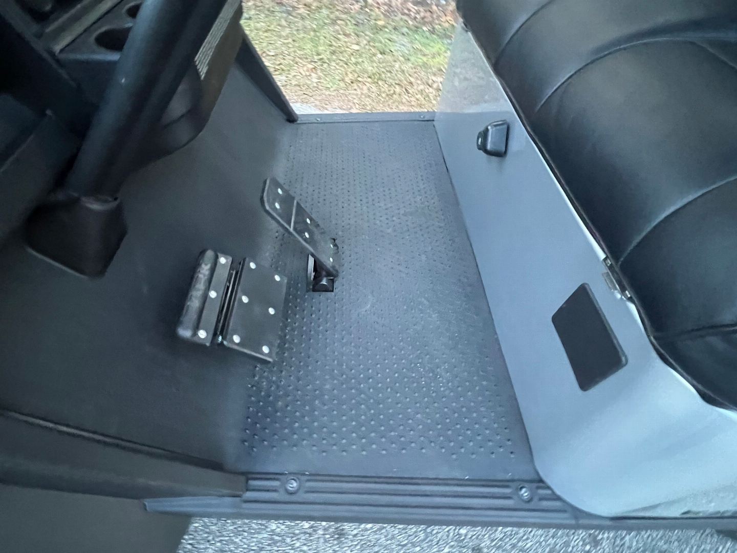 Used 2025 EZGO TXT Gas Golf Cart - Lifted Silver