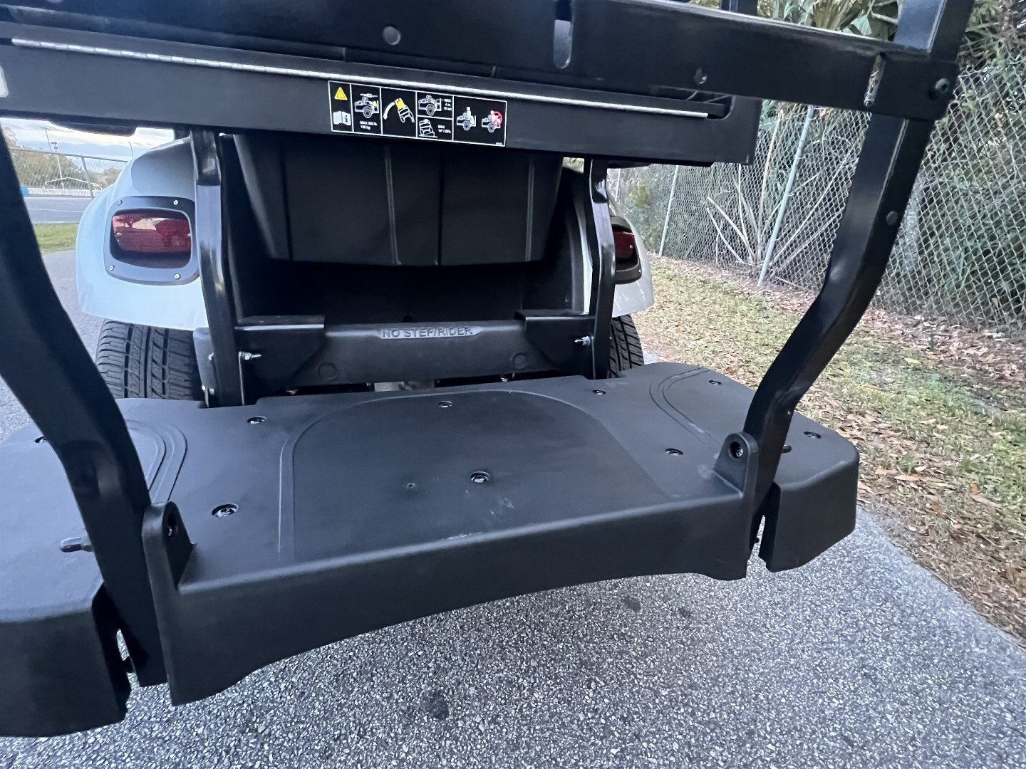 Used 2025 EZGO TXT Gas Golf Cart - Lifted Silver