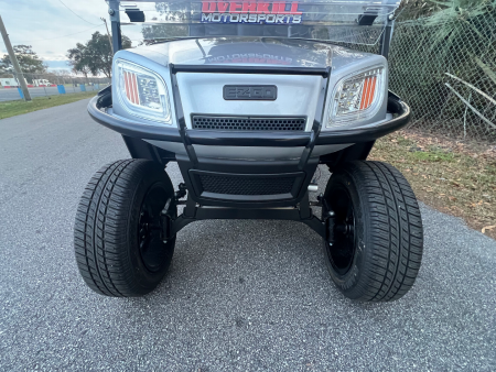 Used 2025 EZGO TXT Gas Golf Cart - Lifted Silver