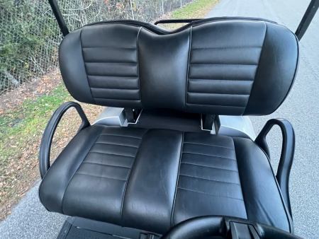 Used 2025 EZGO TXT Gas Golf Cart - Lifted Silver