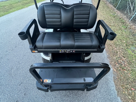Used 2025 EZGO TXT Gas Golf Cart - Lifted Silver