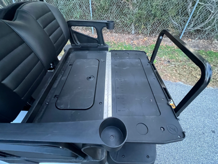 Used 2025 EZGO TXT Gas Golf Cart - Lifted Silver