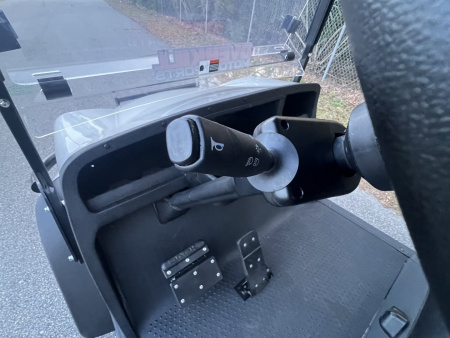Used 2025 EZGO TXT Gas Golf Cart - Lifted Silver