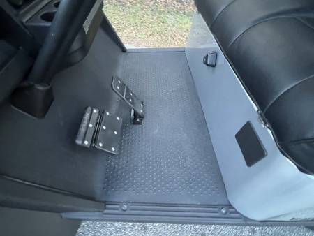 Used 2025 EZGO TXT Gas Golf Cart - Lifted Silver