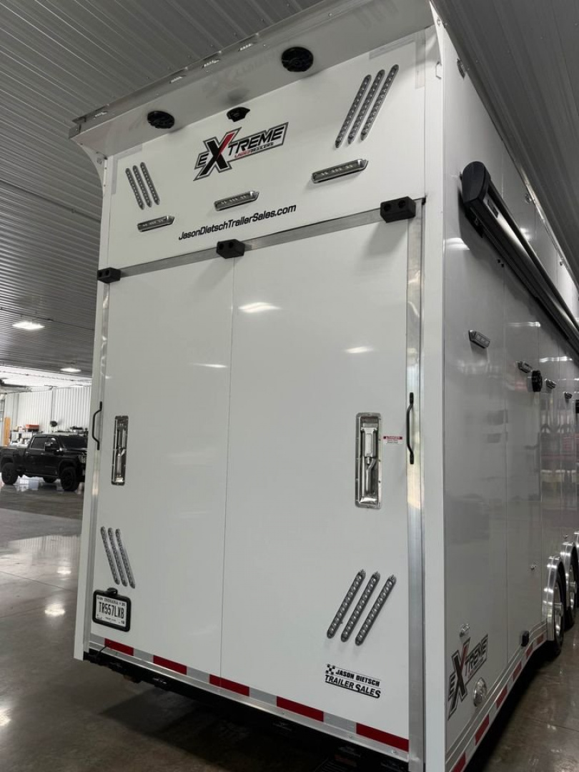 Used Custom built 2023 United Trailer Extreme 36’ 3 car stacker