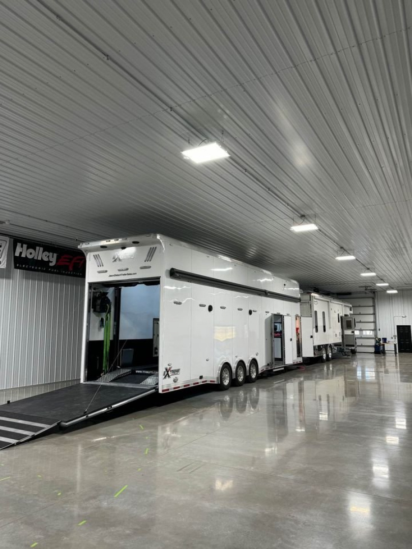 Used Custom built 2023 United Trailer Extreme 36’ 3 car stacker