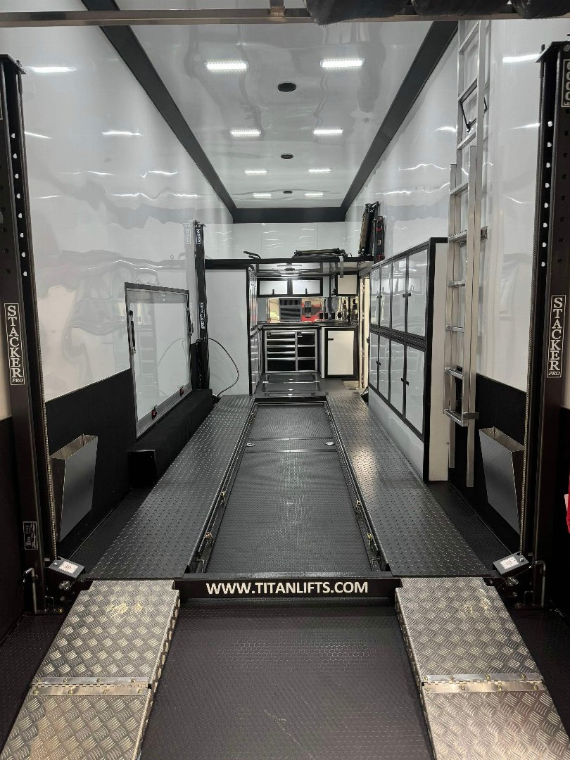 Used Custom built 2023 United Trailer Extreme 36’ 3 car stacker