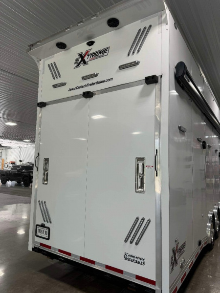 Used Custom built 2023 United Trailer Extreme 36’ 3 car stacker