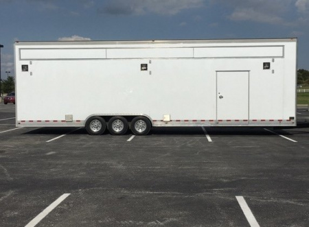 Used 2000 Gold Rush All Aluminum 34’ Stacker Trailer