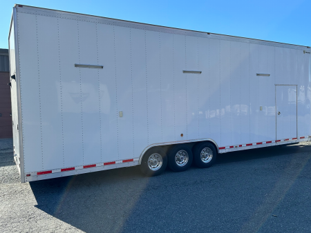 Used 2019 Goldrush 32' All Aluminum Stacker Trailer