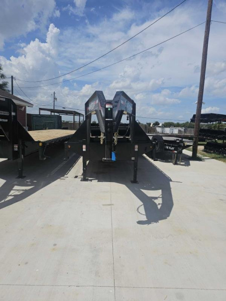 New 2025 EAST TEXAS TRAILERS 102X35+5 CAR/EQUIPMENT HAULER Flatbed Trailer
