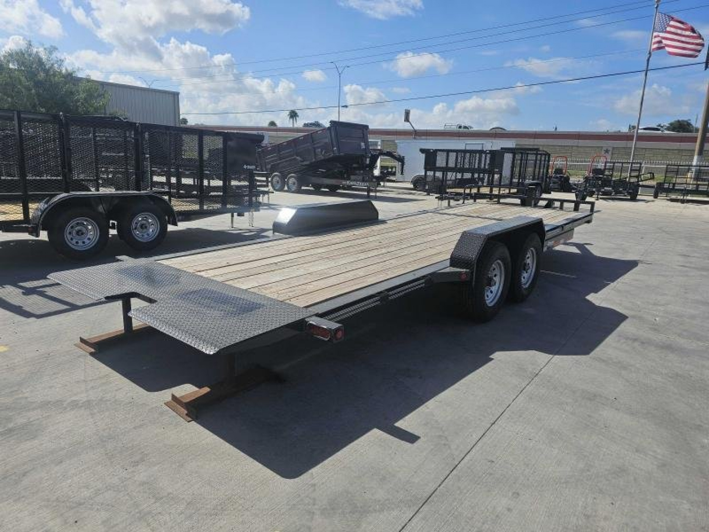 New 2025 East Texas Trailers 83X22 TILT CARHAULER Tilt Trailer