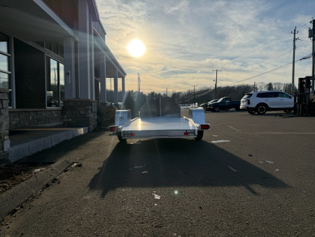 New ALUMA 4′ X 10’6″ 1-PLACE MOTORCYCLE TRAILER 2K