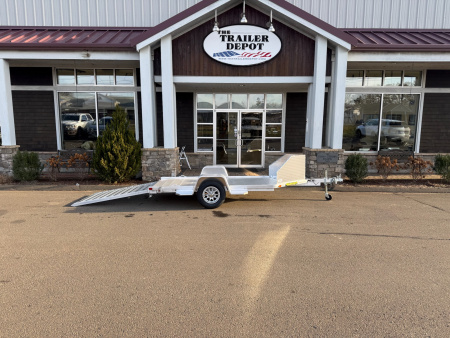 New ALUMA 4′ X 10’6″ 1-PLACE MOTORCYCLE TRAILER 2K