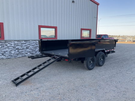 New 2026 PJ 83"x14' BP Tandem Axle Dump w/ 24" Sides – D7