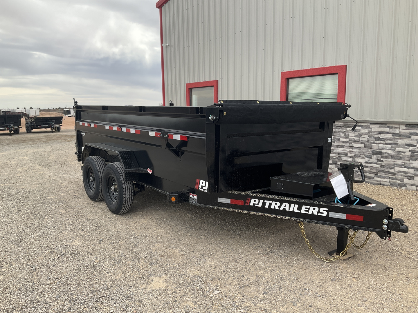 New 2026 PJ 83"x14' BP Tandem Axle Low Pro High Side Dump w/ 36" Sides – DM