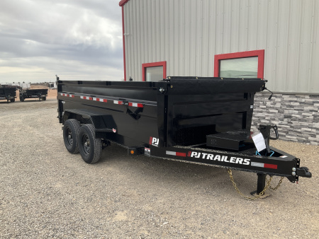 New 2026 PJ 83 x14' BP Tandem Axle Low Pro High Side Dump w/ 36  Sides – DM