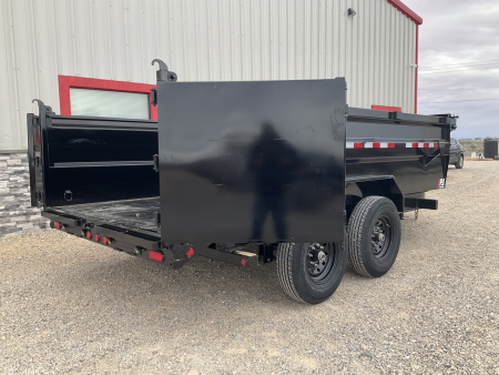 New 2026 PJ 83"x14' BP Tandem Axle Low Pro High Side Dump w/ 36" Sides – DM