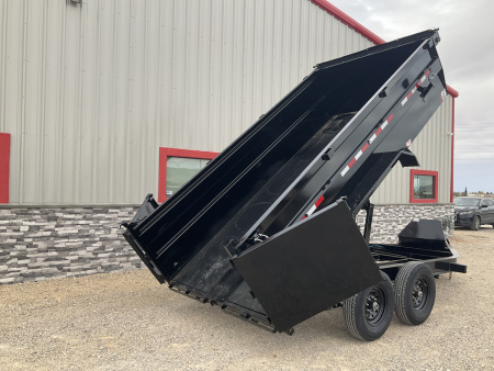 New 2026 PJ 83"x14' BP Tandem Axle Low Pro High Side Dump w/ 36" Sides – DM