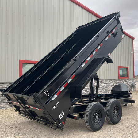 New 2026 PJ 83"x14' BP Tandem Axle Low Pro High Side Dump w/ 36" Sides – DM