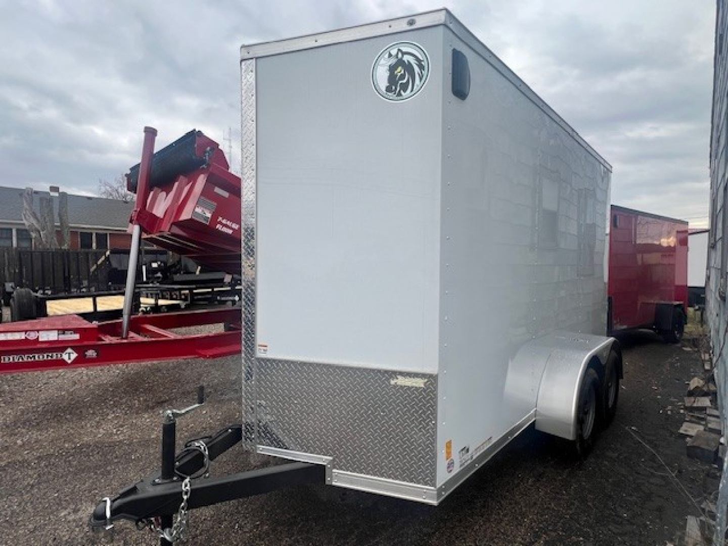 New 2026 Darkhorse Cargo 6x12 7K 2500 Series 7' Tall