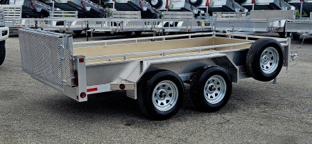 New 6 X 12 TANDEM AXLE WITH OR WITHOUT BI-FOLD GATE UTILITY 2026 TRIUMPH ALUMINUM
