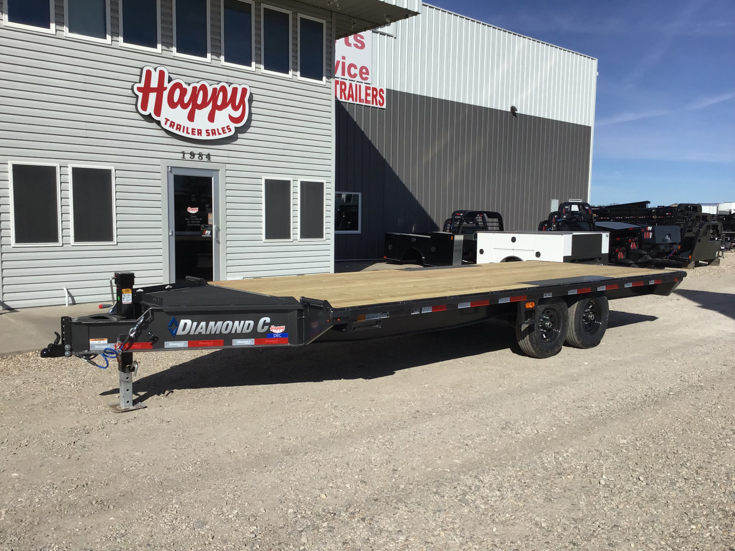 New 2026 Diamond C 102"x20' BP HD Deckover Equipment Trailer - DEC207