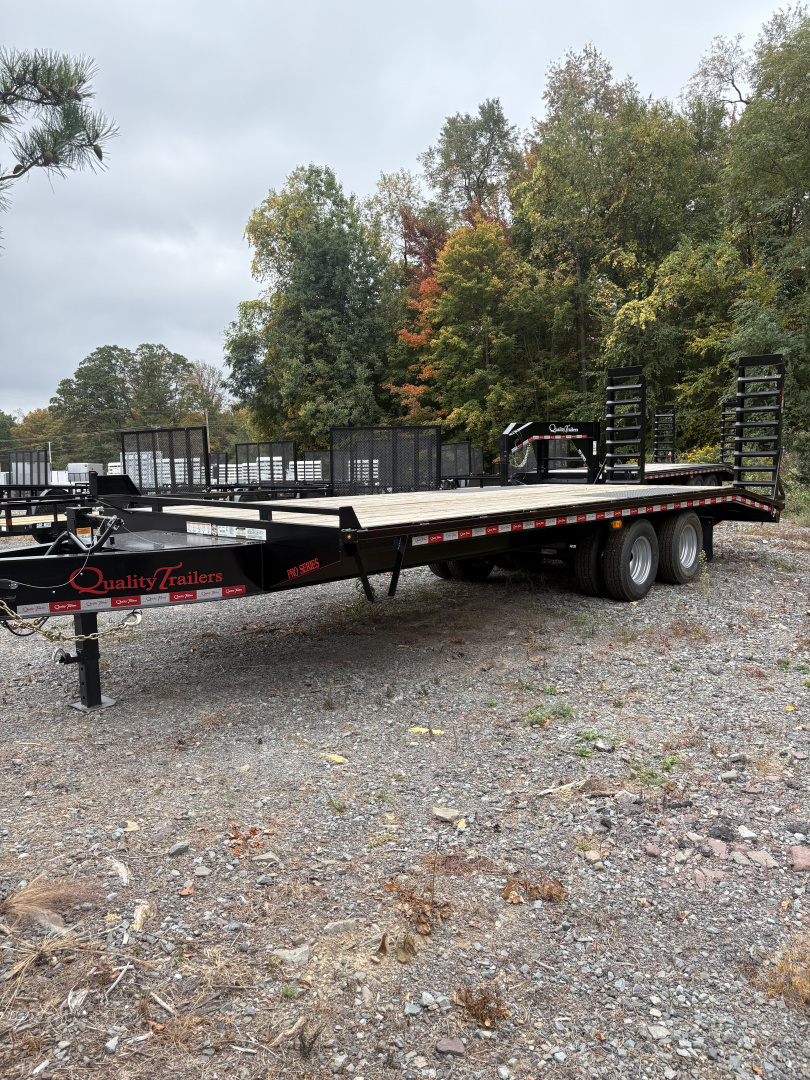 New 2026 Quality Trailers 25' 25K Dually Tandem Deckover Trailer