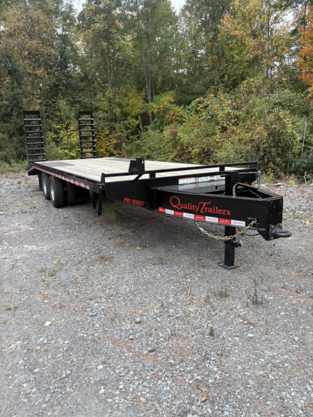 New 2026 Quality Trailers 25' 25K Dually Tandem Deckover Trailer