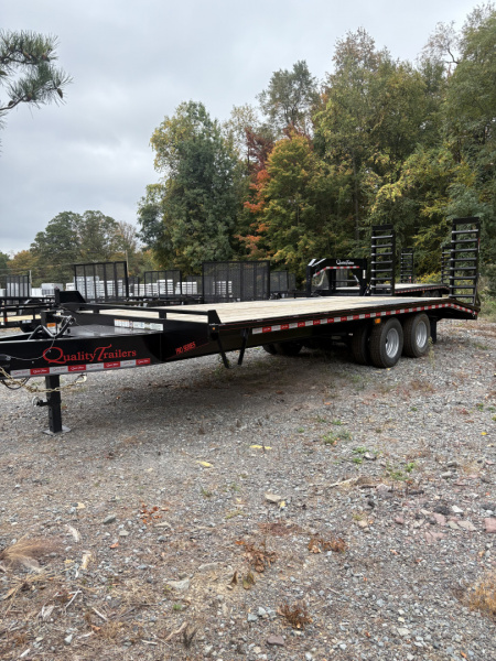 New 2026 Quality Trailers 25' 25K Dually Tandem Deckover Trailer