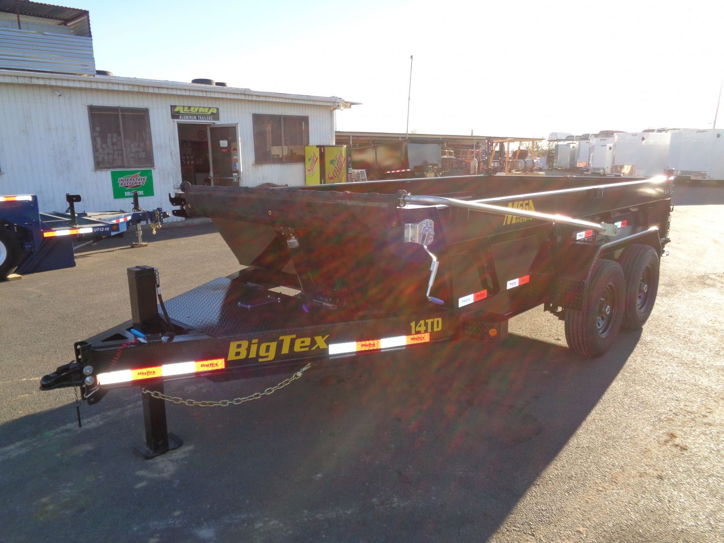 New 2026 Big Tex Trailers * 14TD-14 * 14Ft Heavy Duty Telescopic 15.4k Dump Trailer w/ X-Series Package