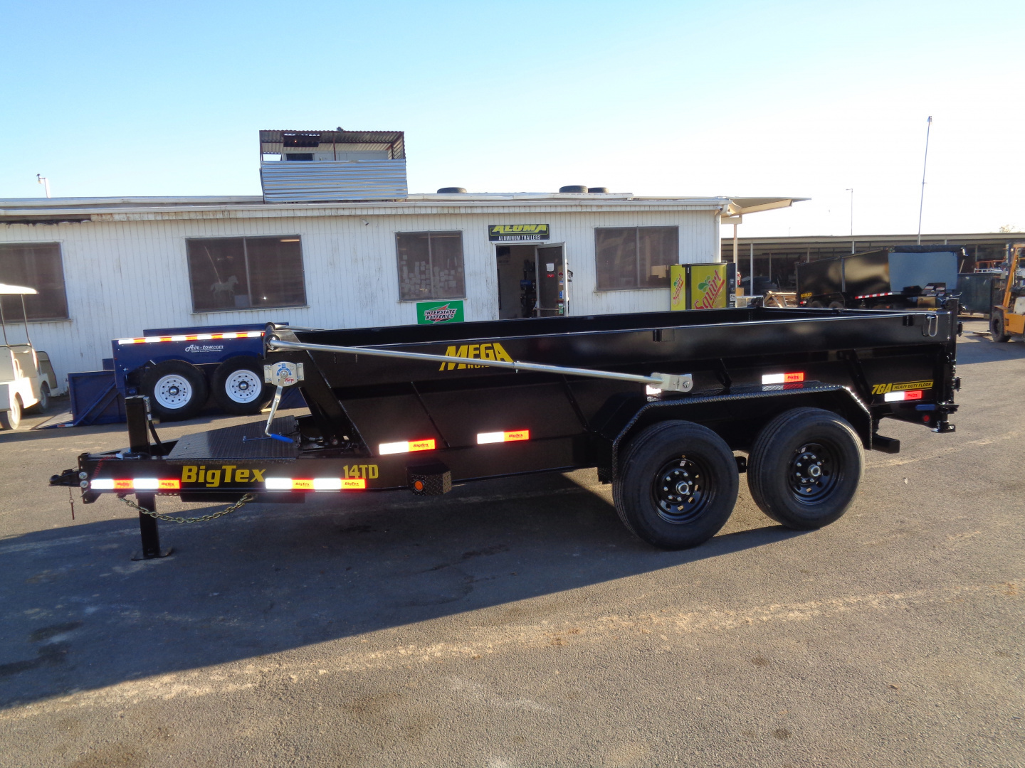 New 2026 Big Tex Trailers * 14TD-14 * 14Ft Heavy Duty Telescopic 15.4k Dump Trailer w/ X-Series Package