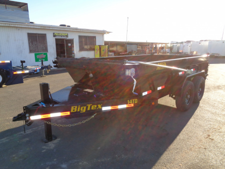 New 2026 Big Tex Trailers * 14TD-14 * 14Ft Heavy Duty Telescopic 15.4k Dump Trailer w/ X-Series Package