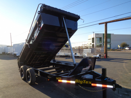 New 2026 Big Tex Trailers * 14TD-14 * 14Ft Heavy Duty Telescopic 15.4k Dump Trailer w/ X-Series Package