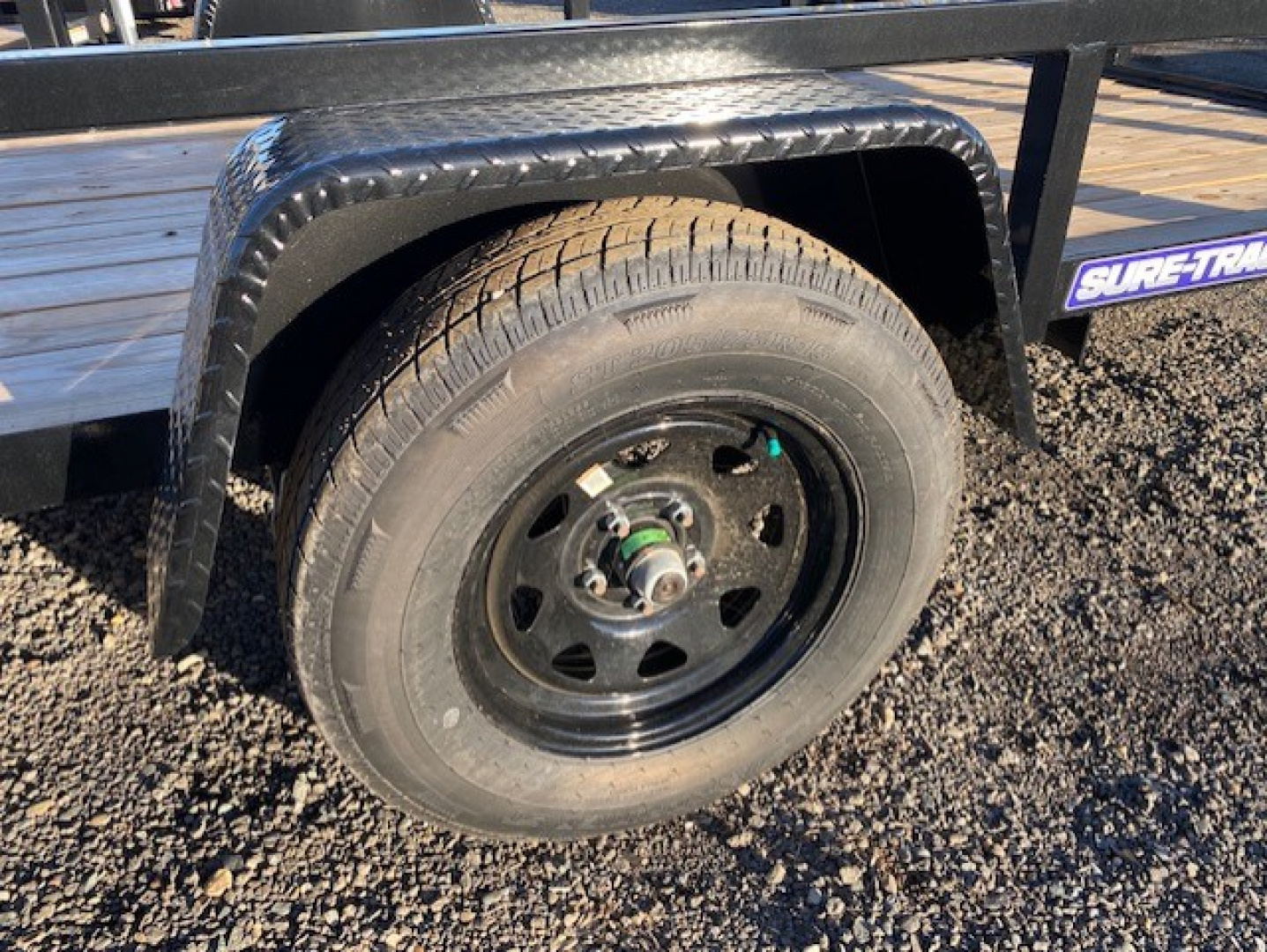 New 5x10 Single Axle 3K Tube Top Utility