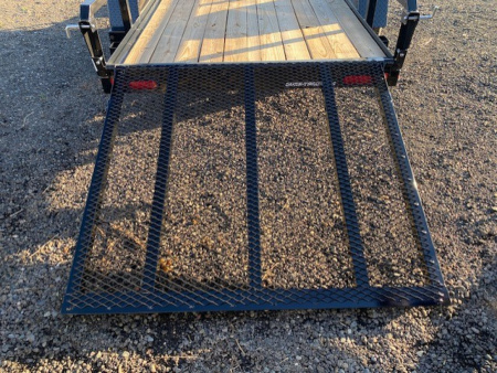 New 5x10 Single Axle 3K Tube Top Utility