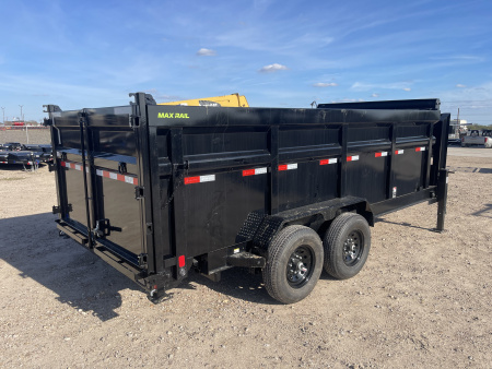 New 2026 Load Trail 83X16 GOOSNECK 4' SIDES Dump Trailer