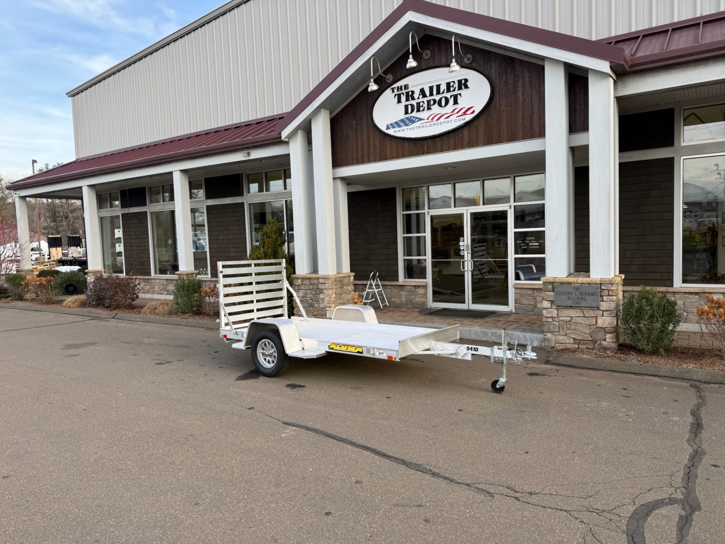 New ALUMA 4’6″ X 10’ UTILITY/BIKE/ATV TRAILER 2.9K