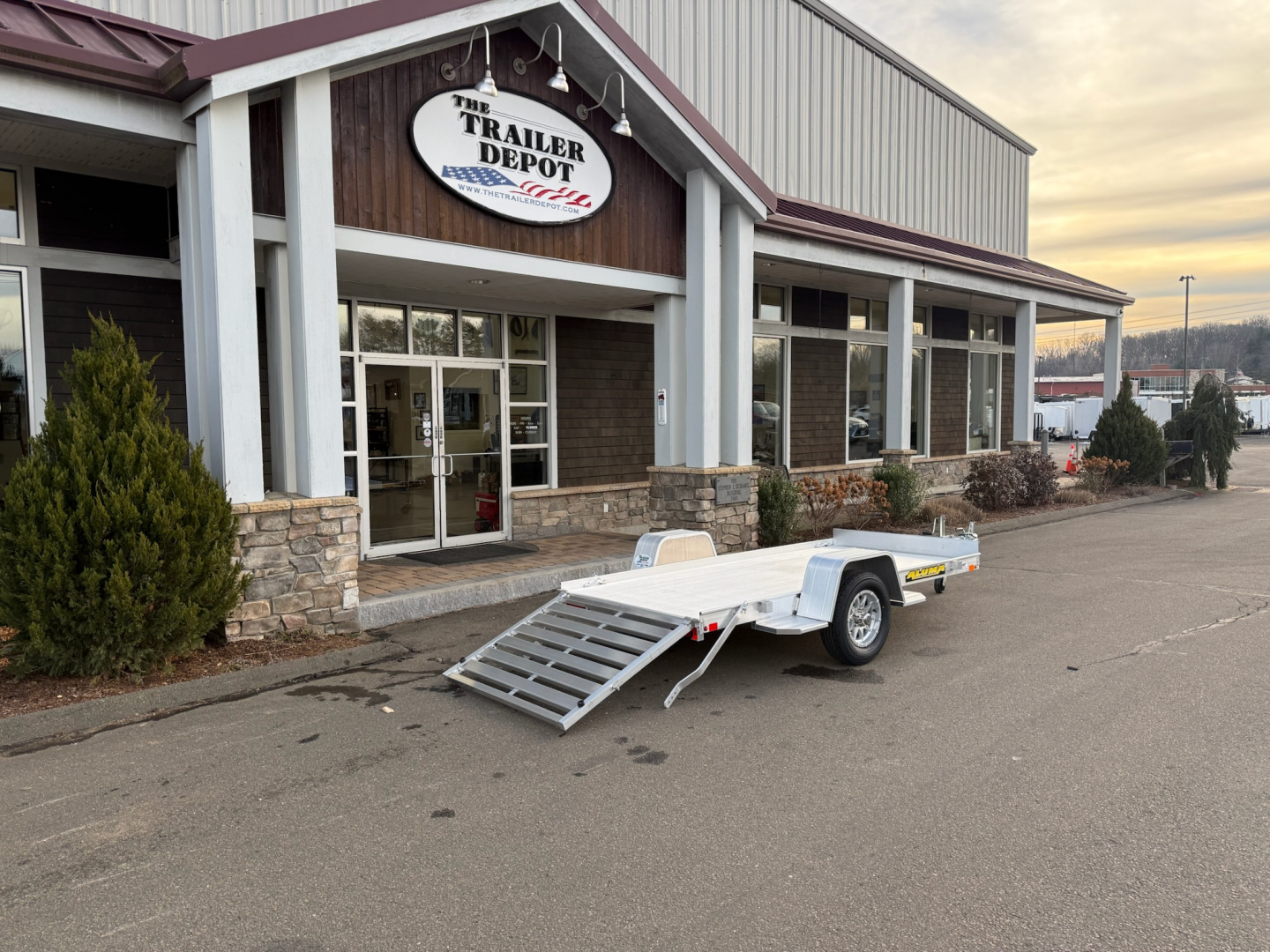 New ALUMA 4’6″ X 10’ UTILITY/BIKE/ATV TRAILER 2.9K