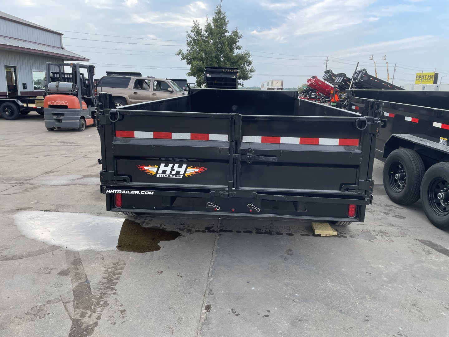 New 2026 H&H Trailers 83X14 Industrial Dump Trailer