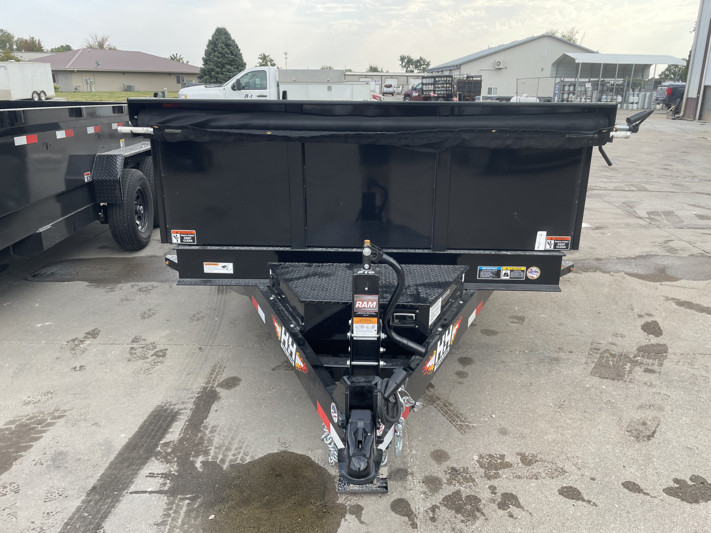 New 2026 H&H Trailers 83X14 Industrial Dump Trailer