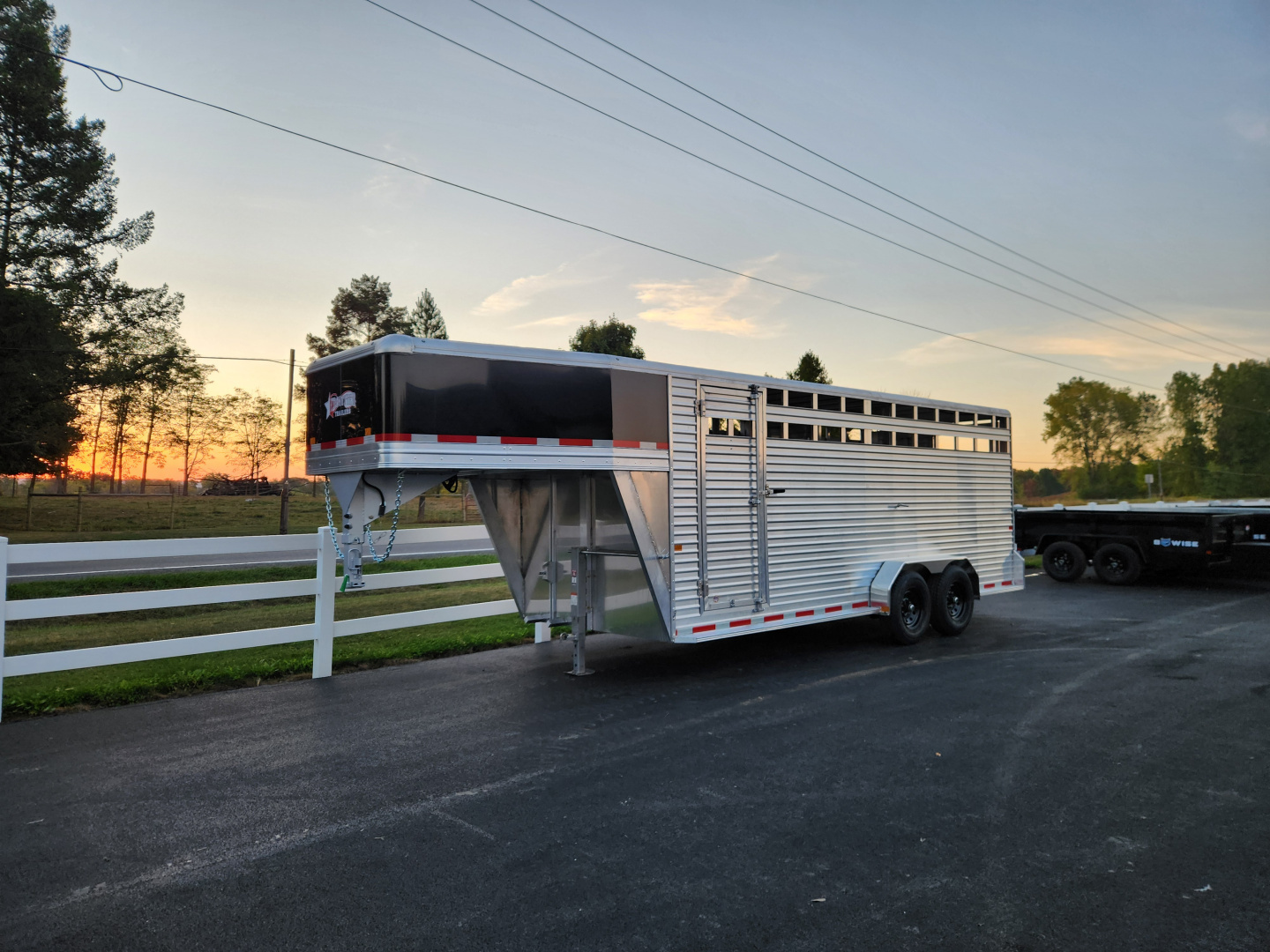 New 2026 Frontier Trailers 7X20LIVESTOCK Stock / Stock Combo Trailer
